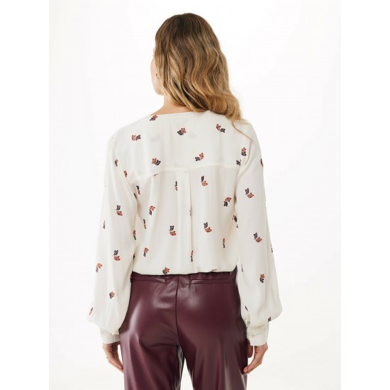 Embroidered Off White Μπλούζα Embroidered Off White Μπλούζα