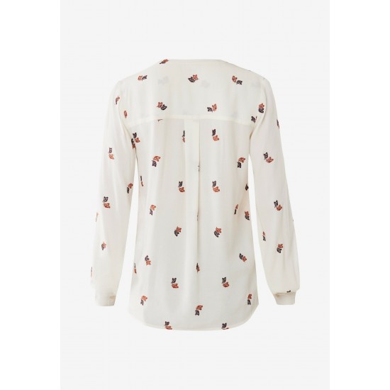Embroidered Off White Μπλούζα Embroidered Off White Μπλούζα