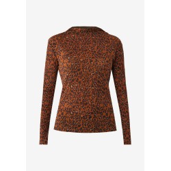 Mesh Top Λεοπάρ Καφέ