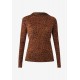 Mesh Top Λεοπάρ Καφέ Mesh Top Λεοπάρ Καφέ