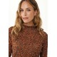 Mesh Top Λεοπάρ Καφέ Mesh Top Λεοπάρ Καφέ