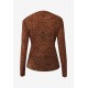 Mesh Top Λεοπάρ Καφέ Mesh Top Λεοπάρ Καφέ