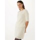 Top Ruffle Strings Cream Top Ruffle Strings Cream