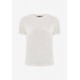 T-shirt Sequins Slim Fit Off White or black