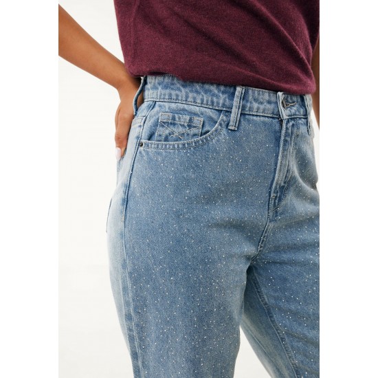 MEXX Τζιν παντελόνι με στρας 90s straight MEXX Τζιν παντελόνι με στρας 90s straight