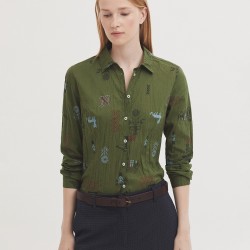 Πουκάμισο με σταυροβελονιά