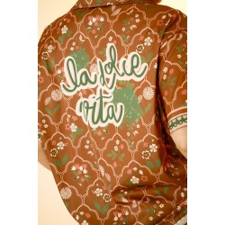 DIANA SHIRT BROWN
