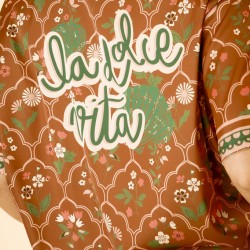 DIANA SHIRT BROWN