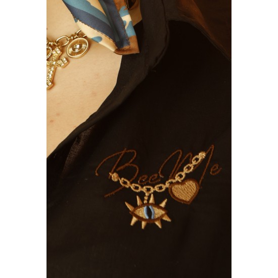 Maria Shirt Black BeeMe Maria Shirt Black BeeMe
