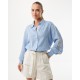 MEXX Striped embroidery blouse