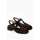 DORE ΜΑΥΡΑ ΔΕΡΜΑΤΙΝΑ T-BAR ΣΑΝΔΑΛΙΑ LOAFERS ΜΕ ΛΕΠΤΟΜΕΡΕΙΑ LEOPARD PRINT DORE ΜΑΥΡΑ ΔΕΡΜΑΤΙΝΑ T-BAR ΣΑΝΔΑΛΙΑ LOAFERS ΜΕ ΛΕΠΤΟΜΕΡΕΙΑ LEOPARD PRINT
