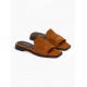 DORE Mules Flat Καμένο Πορτοκαλί