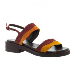 DORE Πέδιλα Καστόρι Slingback Κεραμυδί ώχρα