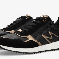 Mexx Parfait sneakers μαύρα