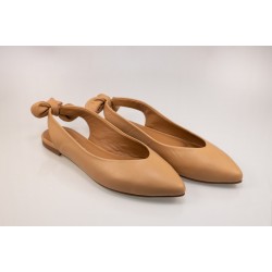 wave μπαλαρίνα σε μαύρο και ταμπά