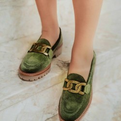  Kaki Moccasin Raquel 30