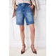 SARAH LAWRENCE LEE DENIM CHINOS BLUE τζιν βερμούδα