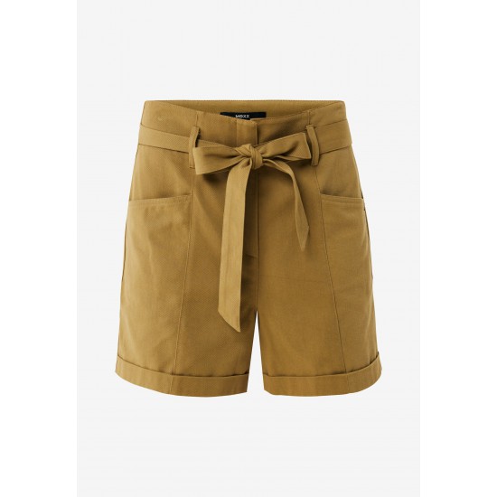 Paperbag Κοντό Πράσινο Σορτς