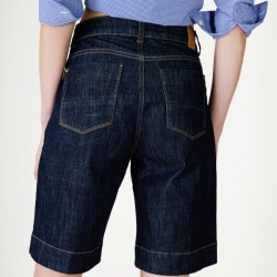 Sarah Lawrence Γυναικεία Βερμούδα Denim Μπλε Σκούρο