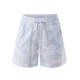 Mexx stripped flower jacquard σορτς γαλάζιο 