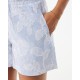 Mexx stripped flower jacquard σορτς γαλάζιο 