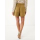 Paperbag Κοντό Πράσινο Σορτς