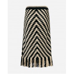 MEXX Geo flat knit skirt