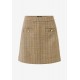 Φούστα Tweed Taupe Φούστα Tweed Taupe