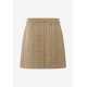 Φούστα Tweed Taupe Φούστα Tweed Taupe