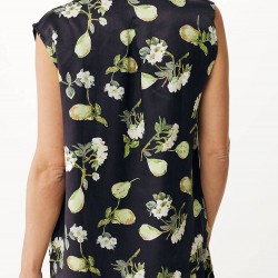 MEXX Sleeveless pear print blouse