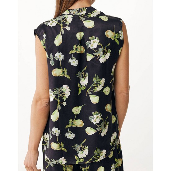 MEXX Sleeveless pear print blouse MEXX Sleeveless pear print blouse