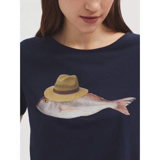 T-shirt Cotton Fish