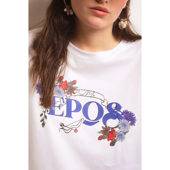 T-SHIRT EROS white